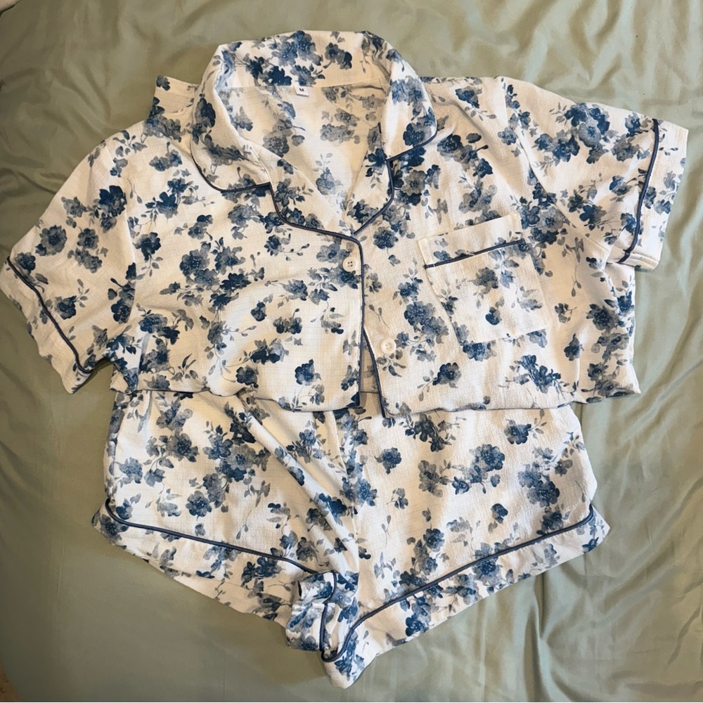 Floral Pajama Set